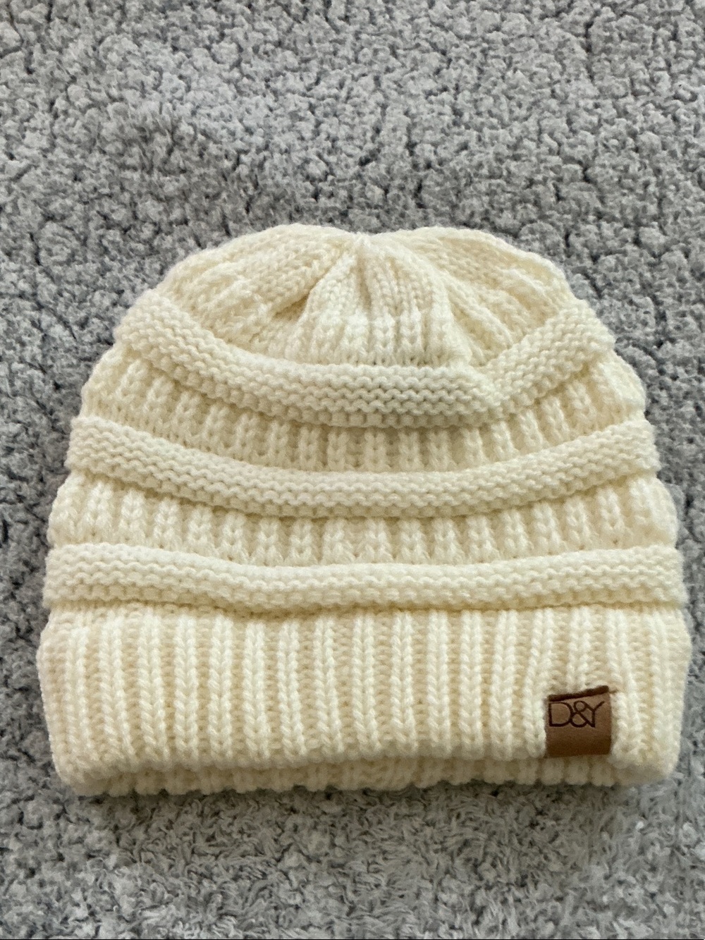Winter knit hat